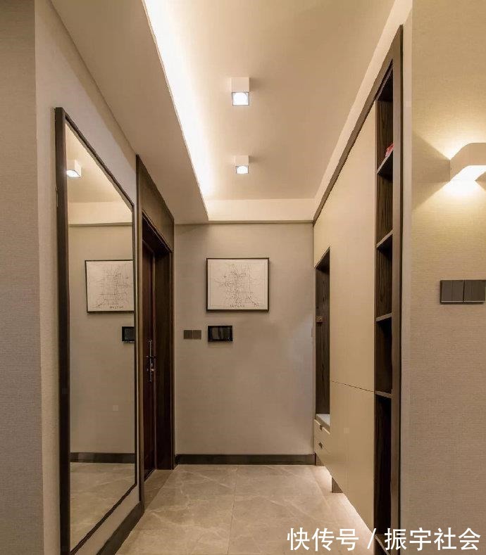 电视墙|晒100平米新房,全屋相当大气耐看,尤其是客厅电视墙,漂亮极了