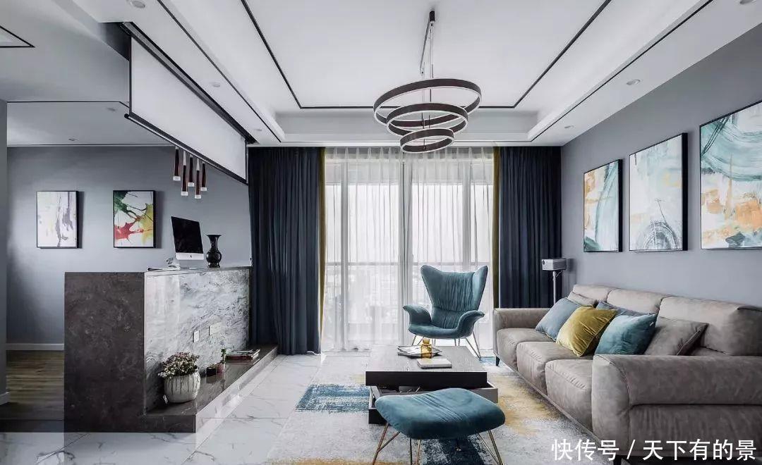 折角|客厅沙发这样摆放，面积直接大了一倍，邻居见了挤爆门来学！