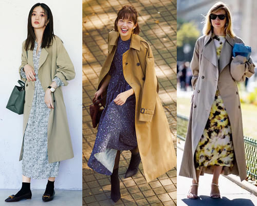 一件风衣如何穿出7种风格，学会些搭配技巧，一周穿搭不重样