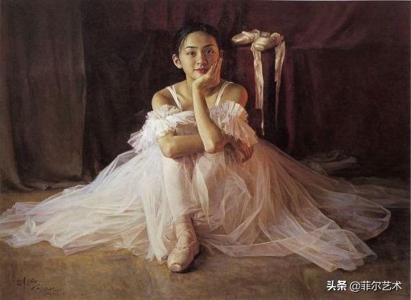 旅美画家关则驹最美人体油画，技法细腻、委婉含蓄