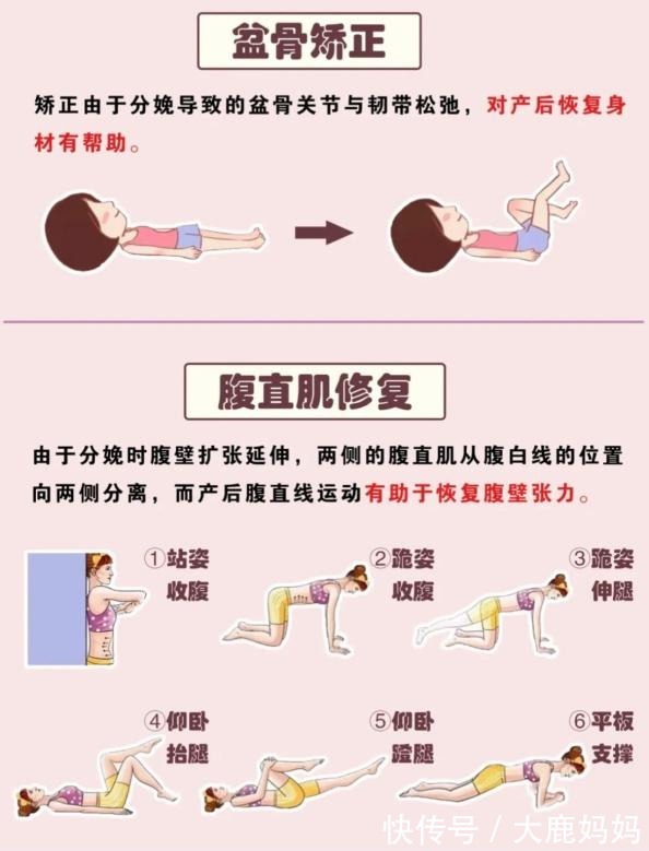 盆底肌|抓住产后恢复黄金期!成功告别大肚腩!