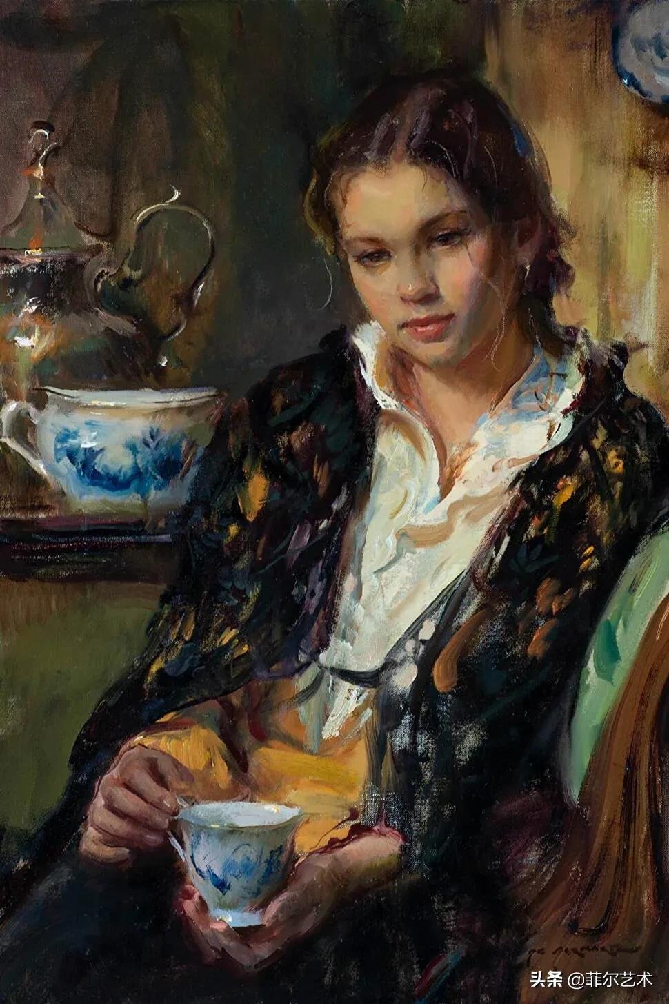 华金·索罗拉|美国画家丹尼尔·格哈茨的油画艺术作品欣赏