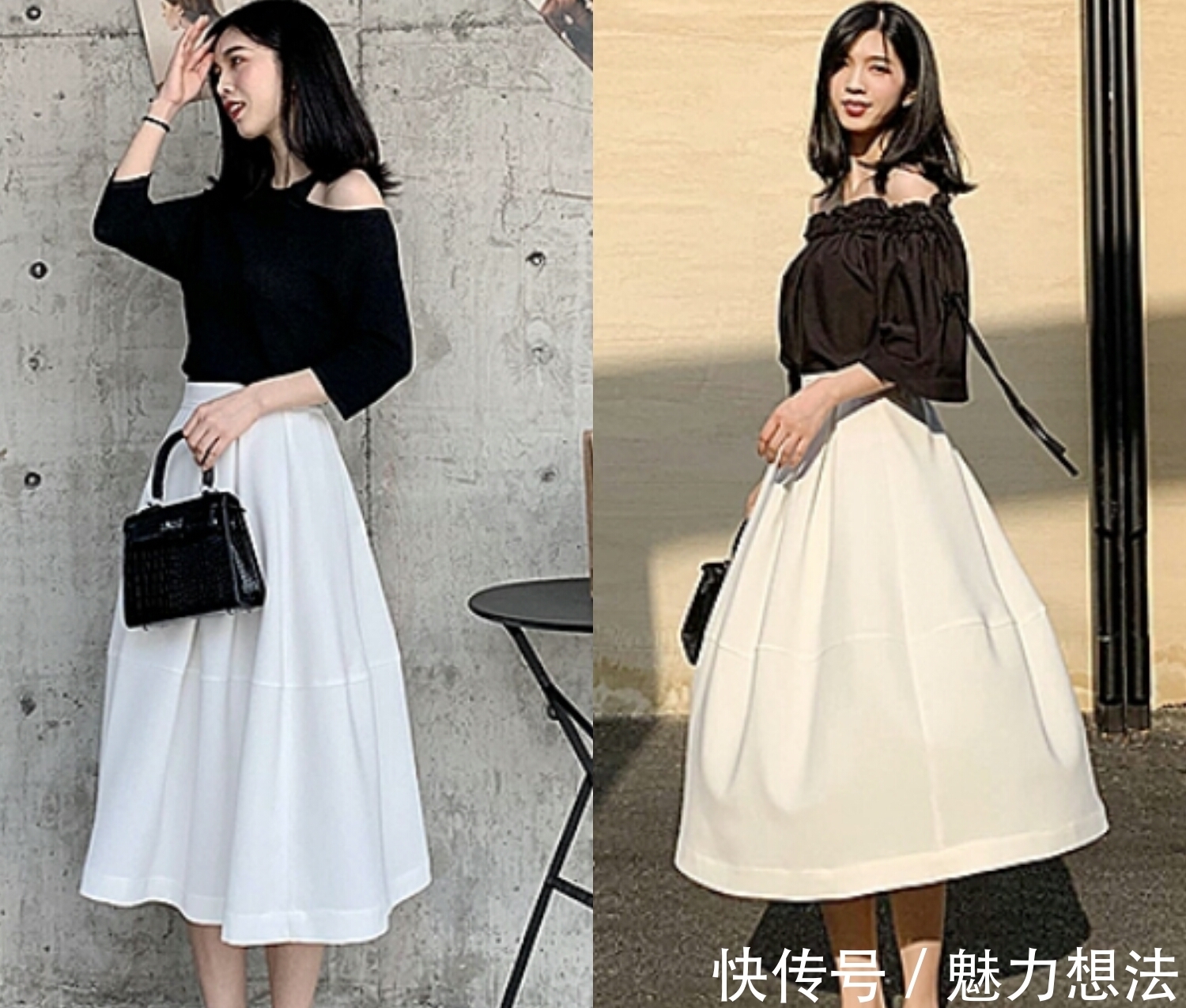 穿搭 夏日里的极简黑白穿搭示范,演绎无尽魅惑,也太美太高级了!