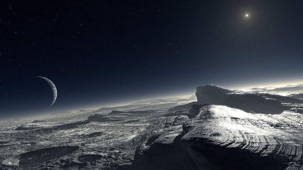 太阳 70亿公里外的冥王星上，太阳已变成了星星，那里还有白天吗？