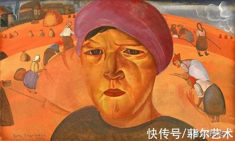 油画#俄罗斯画家鲍里斯·格里戈里耶夫油画作品欣赏