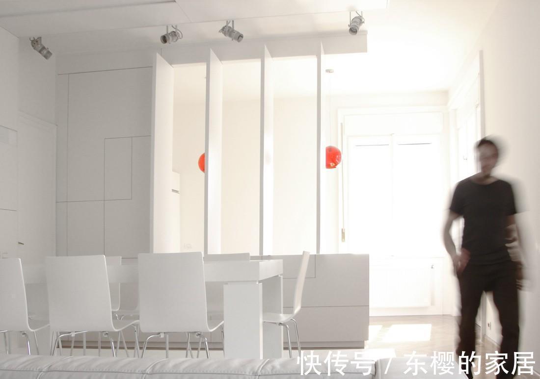 橱柜|小户型打破常规,橱柜装可开合背板,开放厨房、封闭厨房一秒切换