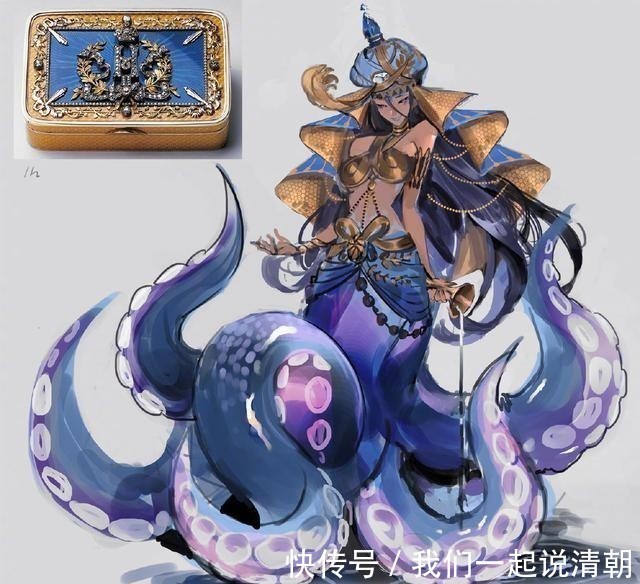 拟人|饰品拟人成帅哥美女,阿拉丁神灯重出江湖,海浪胸针太美了