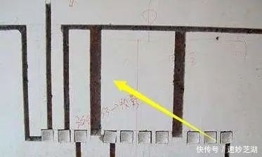 水电|水电装修万万不要开这么大的横槽,一不小心就埋下安全隐患!