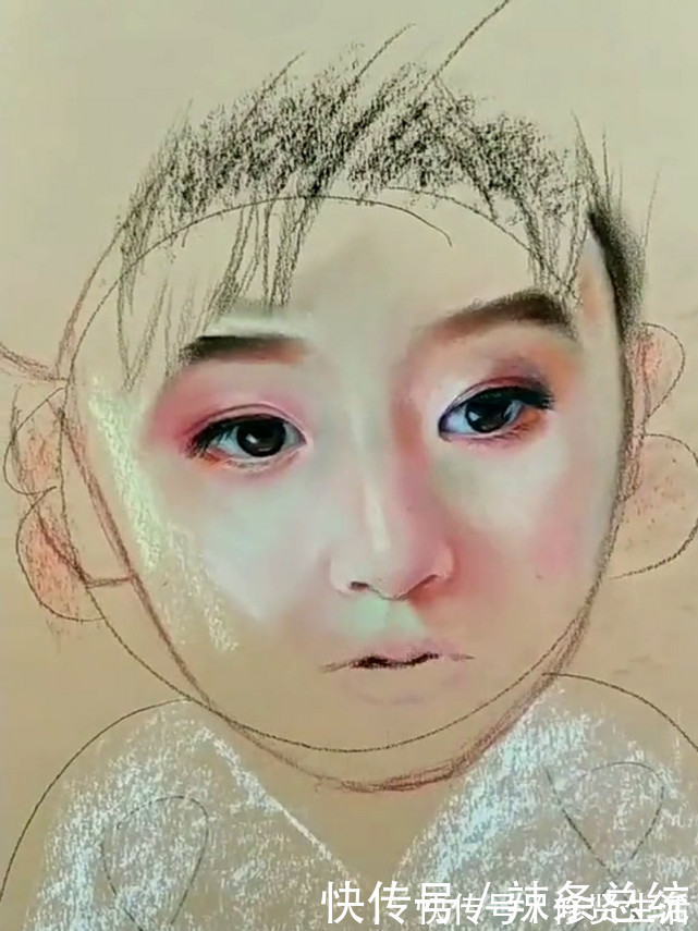 画作|美术生画简笔画,开始小学生都不如,画到一半颜值飙升