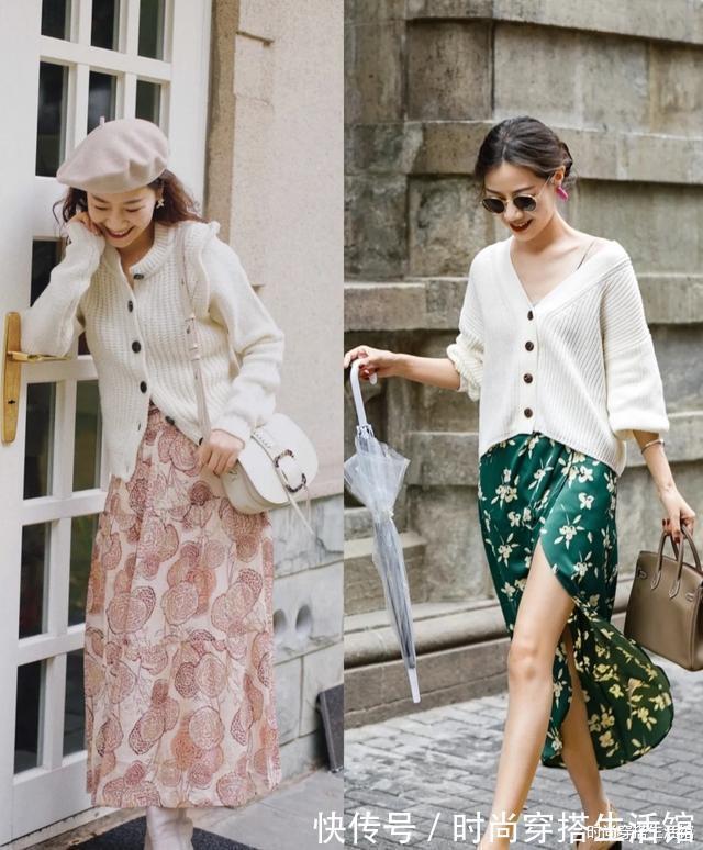 百搭 针织衫怎么穿才时髦?这20套春季穿搭示范,不仅百搭,还不易过时