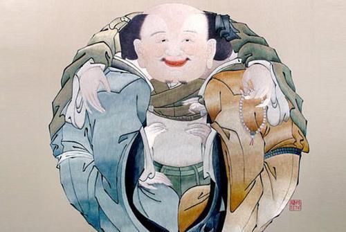 陶渊明#故宫一幅“诡异”人像,粗看1个人,细看3个人,由皇帝亲笔所作