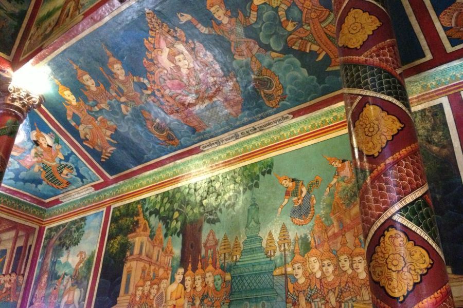 柬埔寨金边之旅,看精美浮雕塔山寺,感受独特文化魅力!