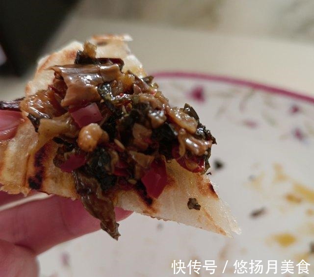 蓝雨|梅干菜饼，鲜香松脆，美味可口！