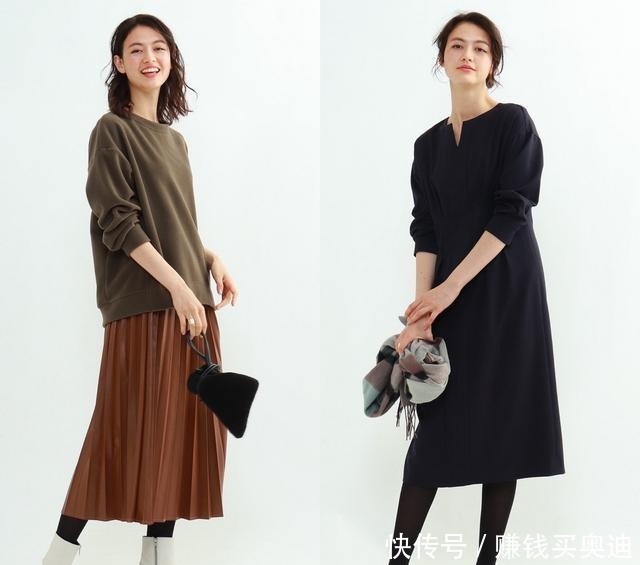 暖色调|中年女人穿衣别将就，尝试温柔有质感的简约风穿搭，舒适又气质