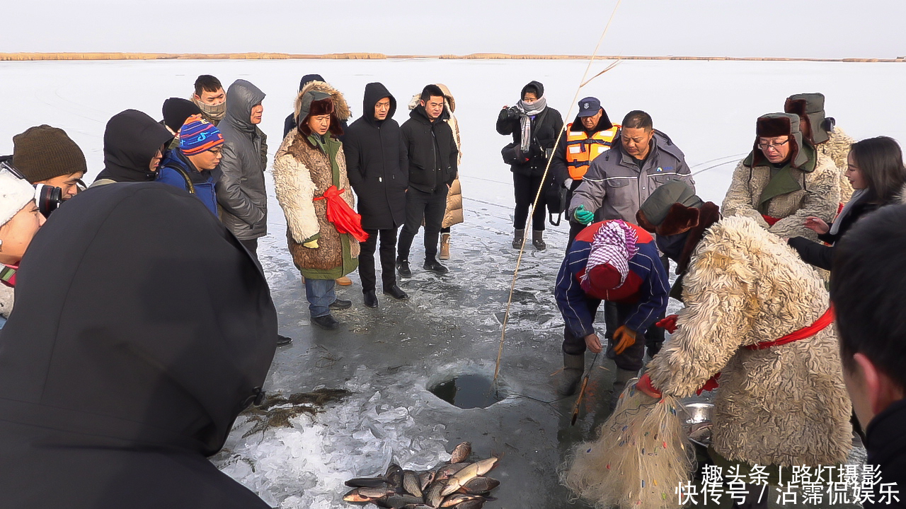 新疆|野味儿十足！实拍新疆博斯腾湖冬捕，中国西海冰雪中的猎渔奇观