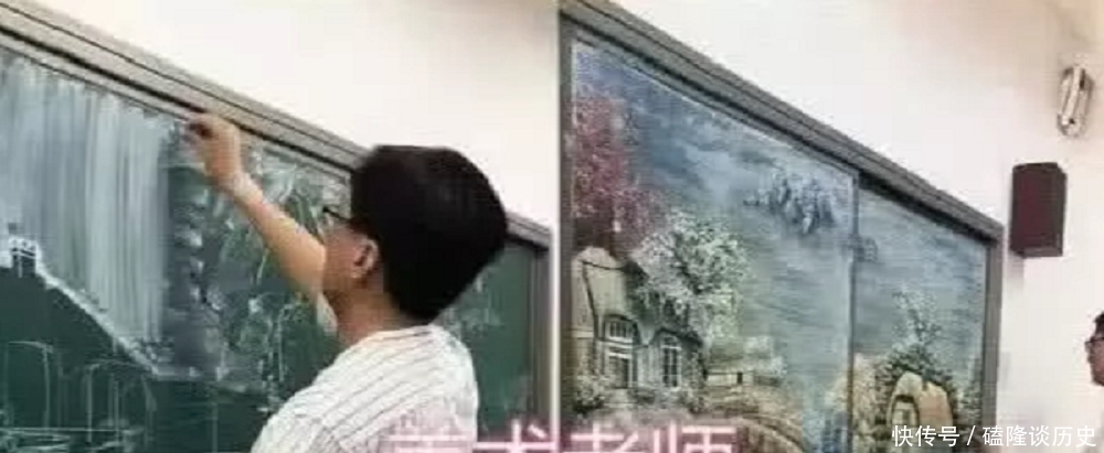 各科老师画画语文画美女,数学画悟空,英语画路飞,美术老师:你们都是弟弟