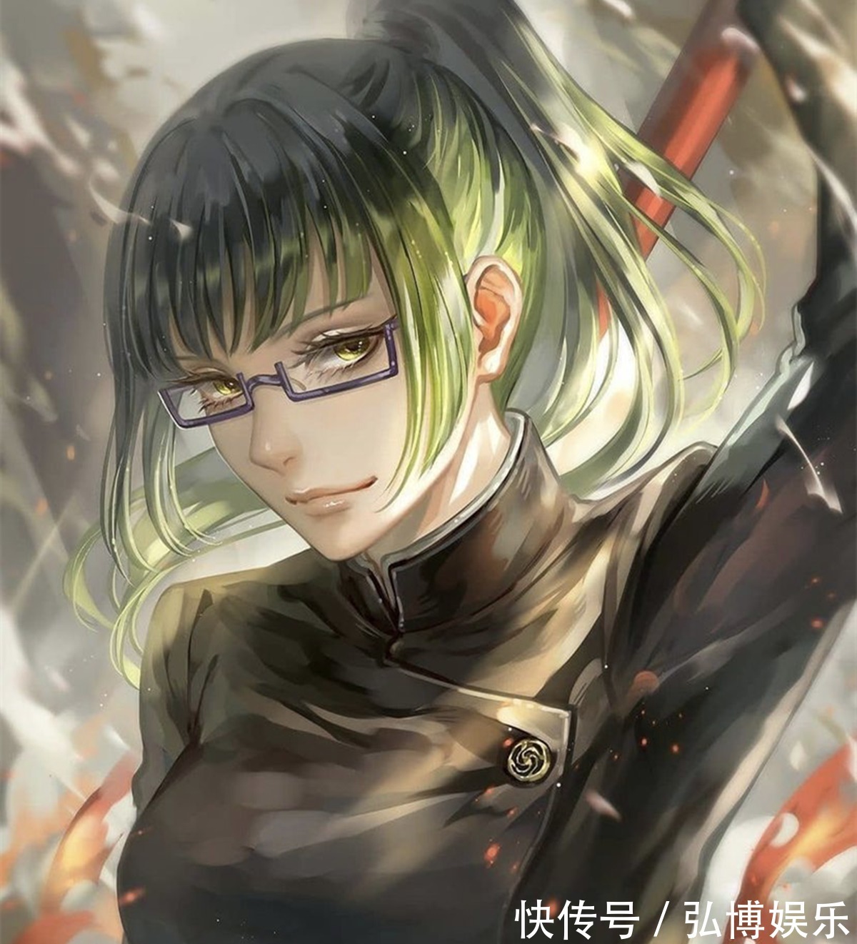 鬼灭之刃|《咒术回战》精美人物立绘,这部动漫到底是靠什么取得成功的