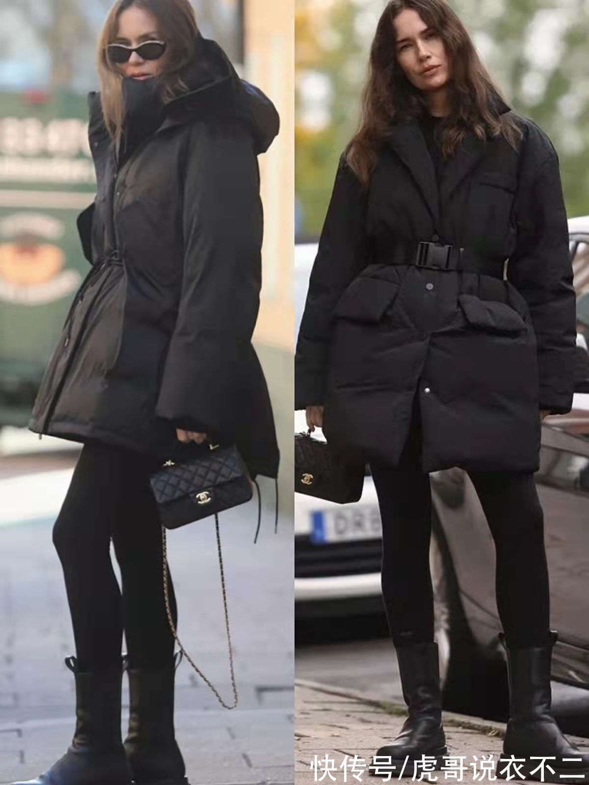 caroline 冬季还是穿“短靴”更时髦,万物皆可搭就算了,还兼顾温度与风度