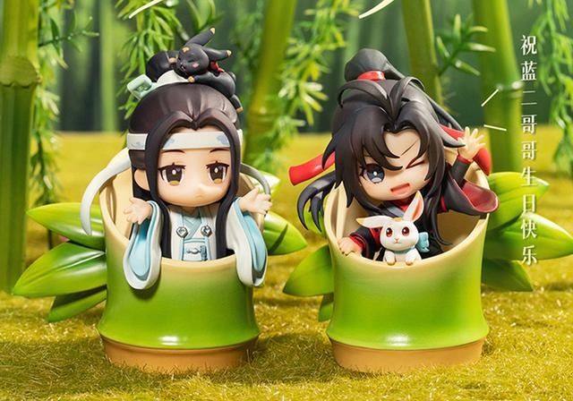 手办|《魔道祖师》擎苍家的动画手办，新年款好心动，求抱抱也太萌了！