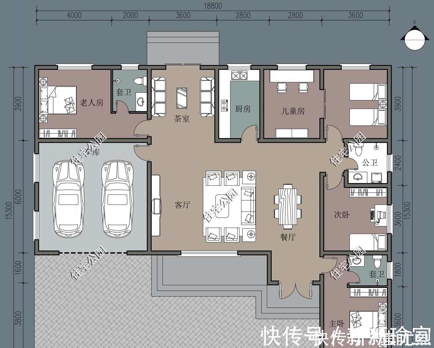占地|这10套图纸告诉你2020年农村建养老别墅，什么设计最受欢迎