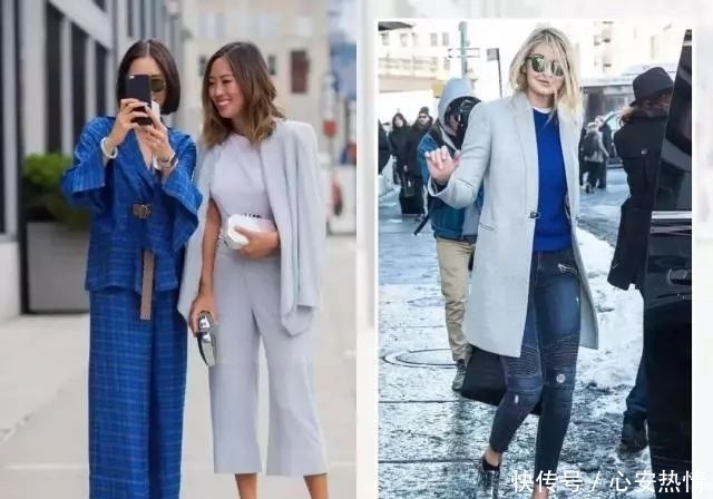 春天把这两种颜色穿在一起,你看起来又贵气又时髦,热巴都在穿