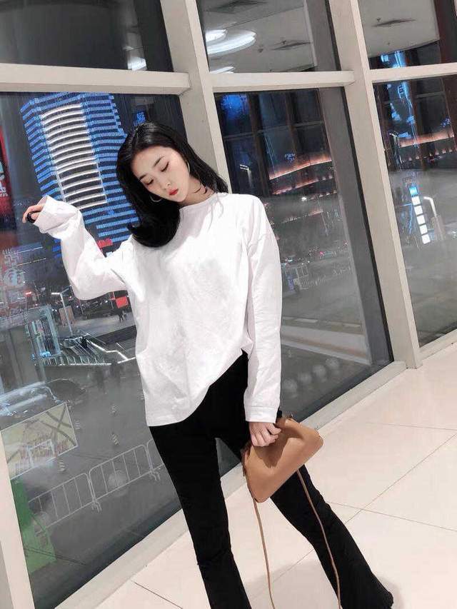 针织衫|初秋,卫衣搭配直筒裤简约高级,还能提升气质感,美如初恋女友