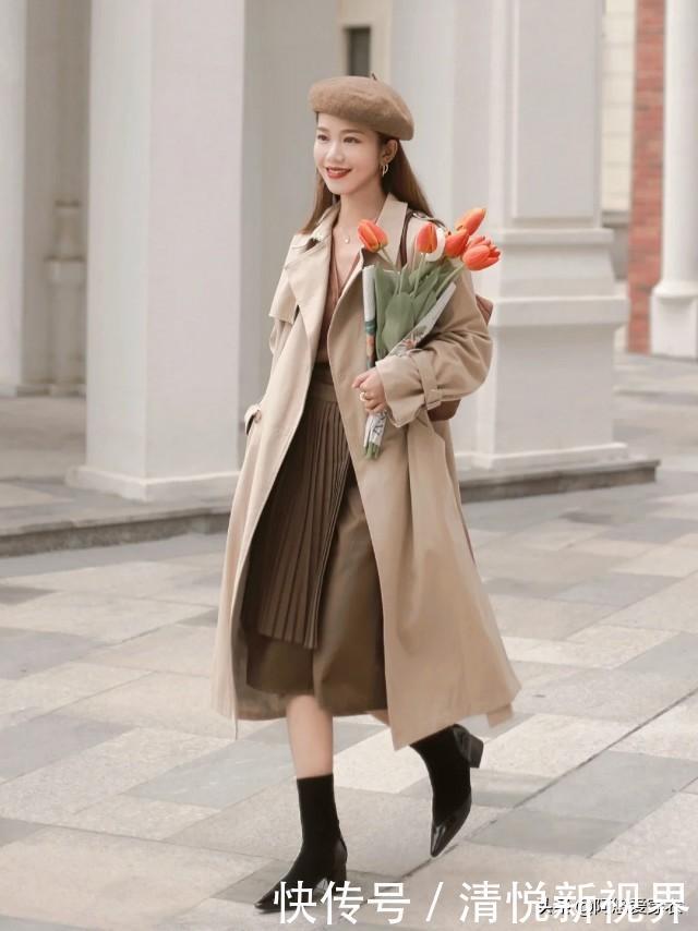 大衣+高跟靴=今年最洋气搭配,时髦又高级,不管穿多久都不过时