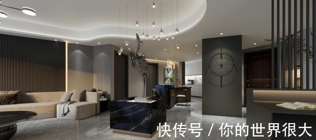 卧室|180㎡现代轻奢风,中西合璧的餐厨,颜值高还实用!