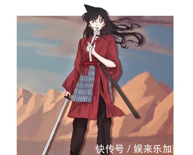 造型|名侦探柯南造型百变的毛利兰公主,美人鱼纯粹梦幻,花木兰酷飒