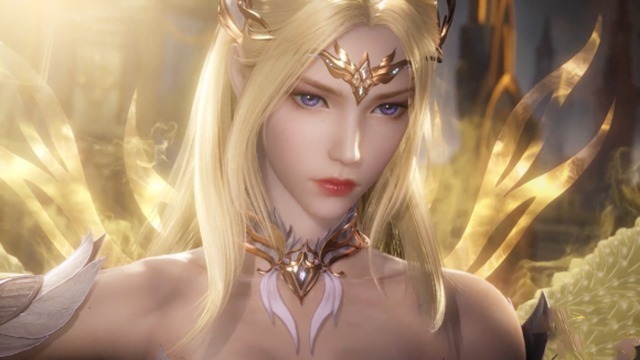 武魂殿|斗罗大陆:比比东成神模样更胜千仞雪,年纪虽大,但风雅犹存