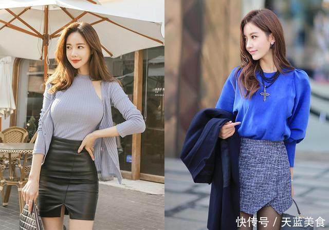 假如气温允许,女人别总穿长裤!试试时下流行的裙装,优雅又柔美