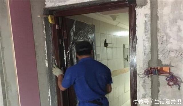 邻居家|其实装修时,防盗门也要处理下,很多朋友家都漏做了!