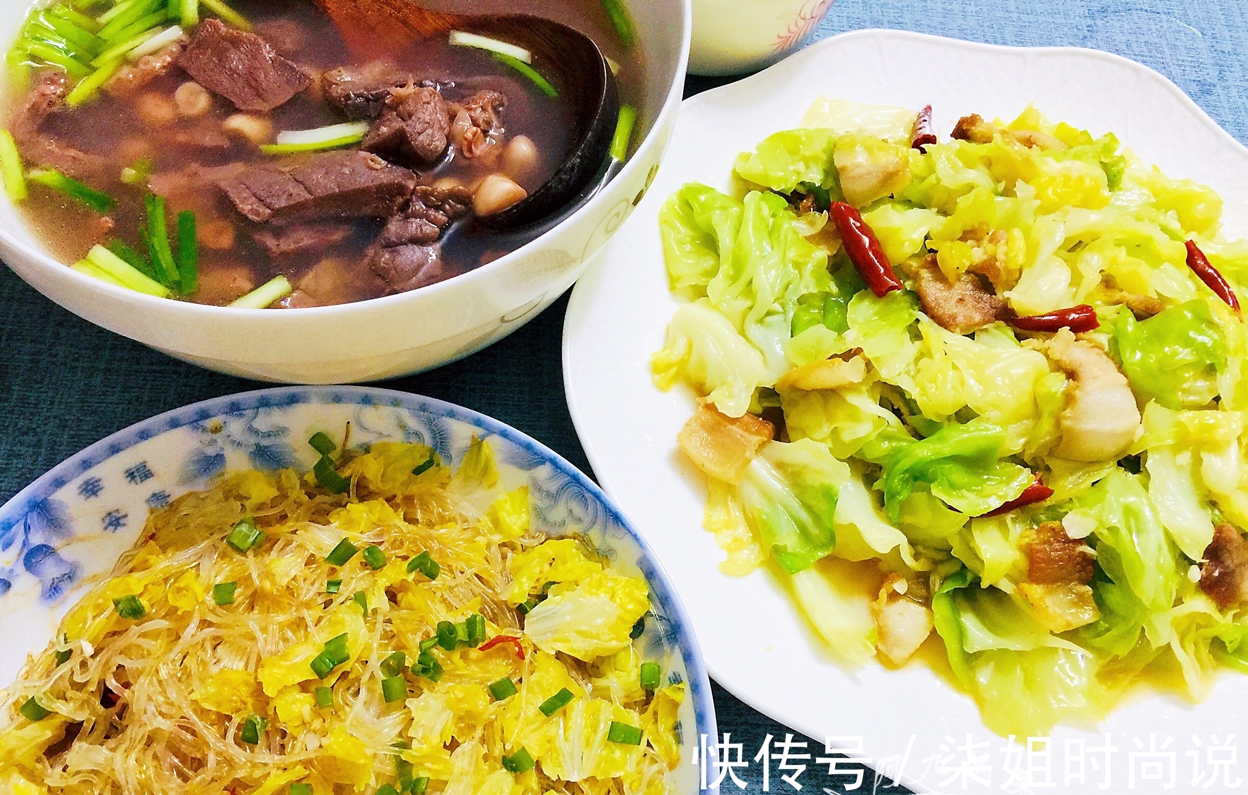 外卖|晒晒我家三口人晚餐,不到30元做了3道菜,可比吃外卖强多了