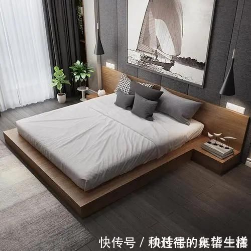 地台|越来越多人不再买卧室床了,现在流行这样设计,省了几千块买床钱