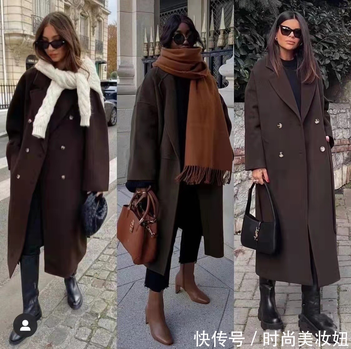 利落 为什么气质好的女人,都喜欢穿“长大衣”?看时尚博主穿搭就懂了