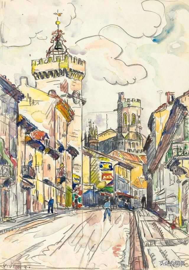 印象派|西尼亚克法国新印象派画家,曾与修拉合作,帮助了印象派的发展