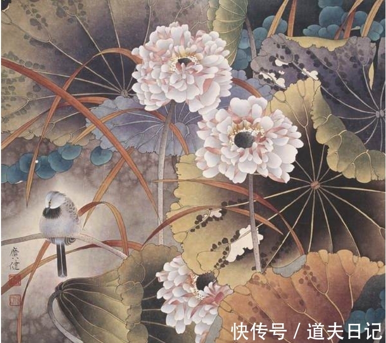 冷月#贾广健:作品被国家博物馆收藏,画风生动自然形神兼备