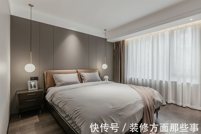 艺术画|140平四房改两房现代风设计,在删繁就简中呈现出诗意的空灵