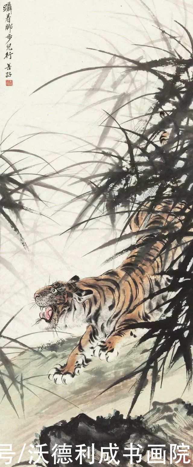 康熙年间|历代名家画虎欣赏，形神兼备