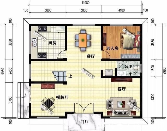 简欧风格|简欧风格设计，面宽11米多的两栋农村别墅，网友们都说想盖一栋