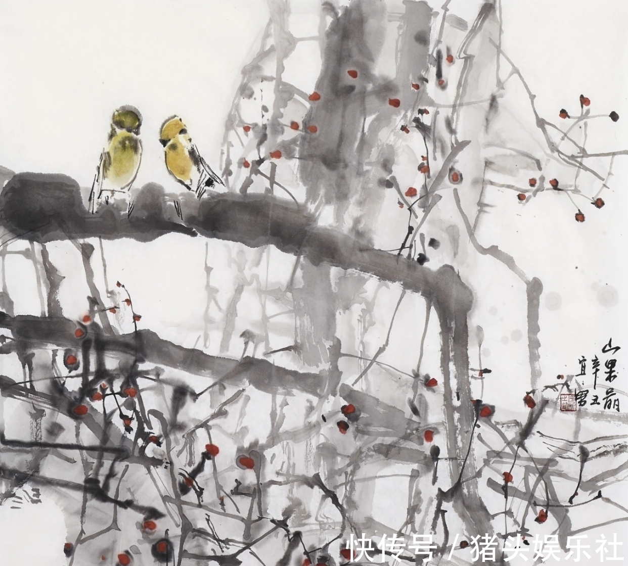 写意花鸟画|国家画院|乔宜男:写意花鸟画未来的形态是个性!