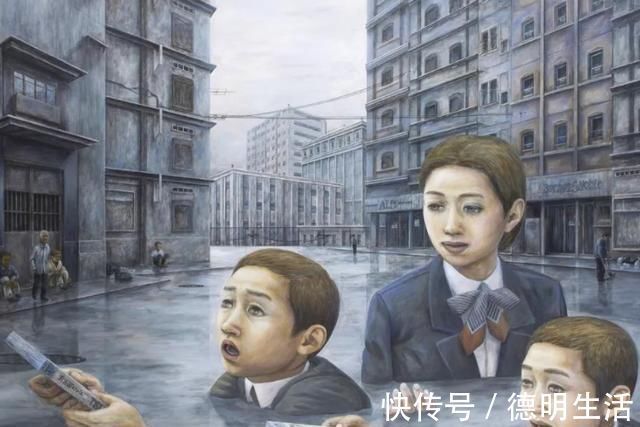 卡夫卡!日本超现实画家,画完一幅画后自尽,很多人无法坚持看完他的作品