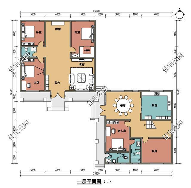 养老房|10套农村一层养老房，有院子有火炕，15万的造价盖哪套都不亏