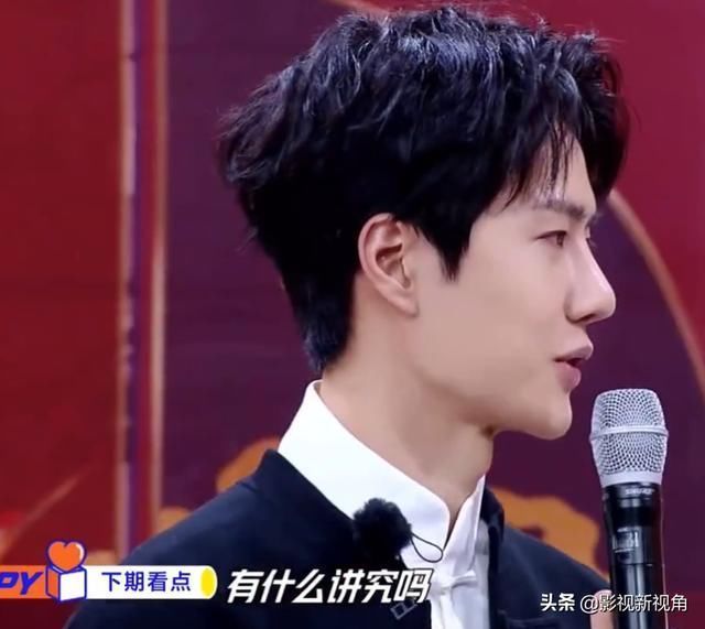 王一博开年大戏扮演大武生,谁留意到了他的发际线,帅哥标配