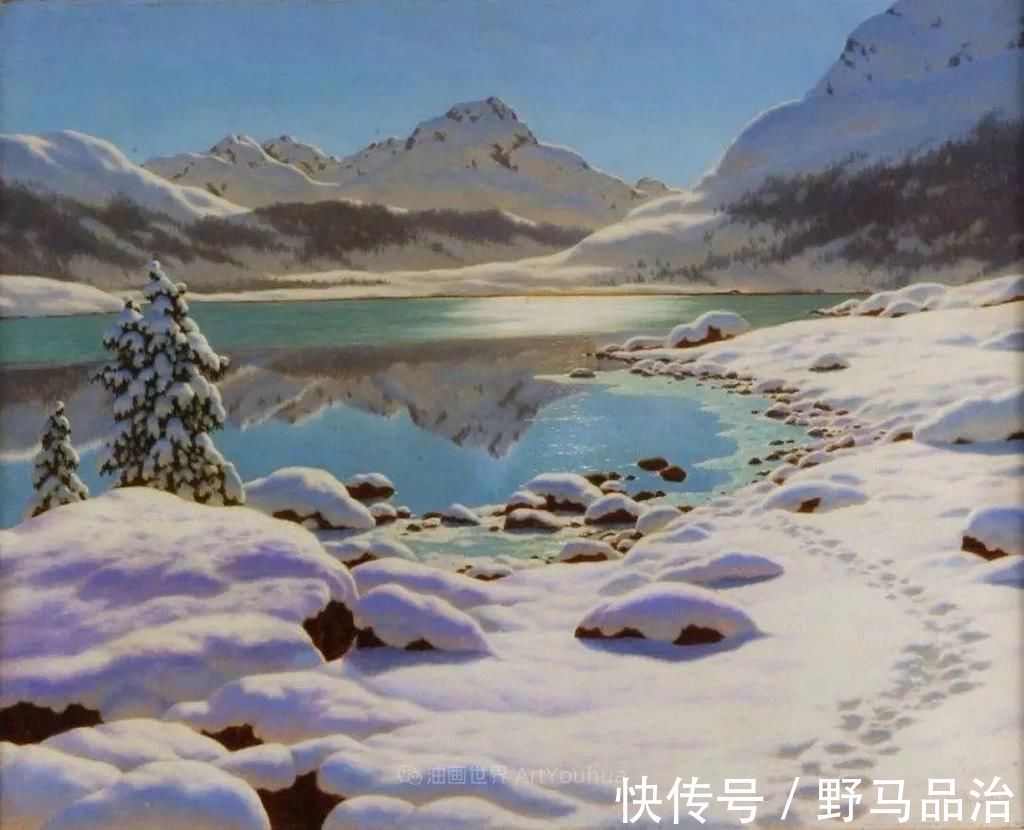 伦敦时报$这位俄罗斯画家，不愧为光与雪的大师！