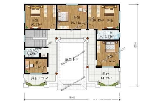 别墅|4款三合院农村别墅,第二款获得100万的点赞,实实在在建得起