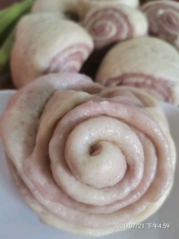 好吃|这道紫薯花样馒头比米其林大厨做的还好吃