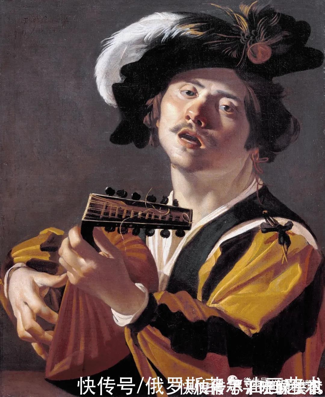 韦克&荷兰画家德里克·凡·巴布伦人物油画作品赏析