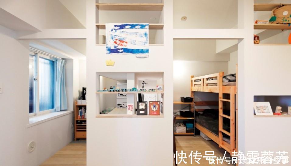 收纳|日本五口之家的精致场面：60㎡装出4室2厅，全屋布置极度舒适