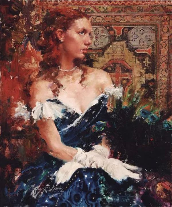 jeffrey|他的油画笔触粗犷又细腻，透着一种不可言说的美